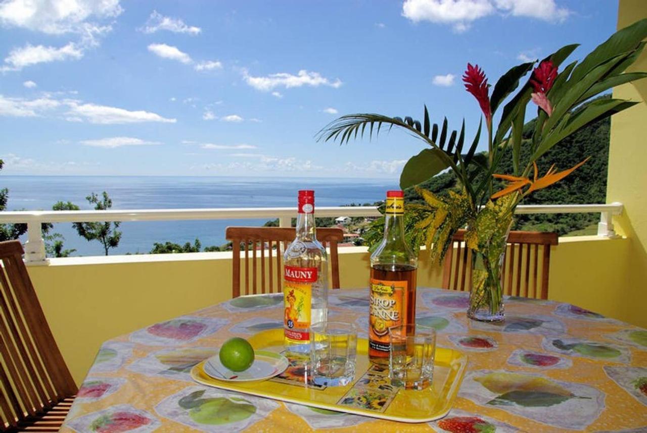 À La Vue De L'Anse - T2 - Les Anses-D'Arlet Appartement Fond Fleury Buitenkant foto